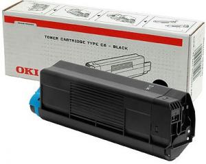 OKI TONER 42127408 TYPE C6 Bk (C5100, C5200) BLACK 5k
