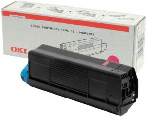 OKI TONER 42127406 TYPE C6 M (C5100, C5200) MAGENTA 5k