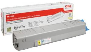 OKI TONER 44059209 (MC860) YELLOW 10k