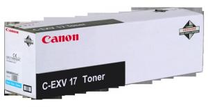 MÁSOLÓGÉP TONER EREDETI CANON C-EXV17 CYAN 30k